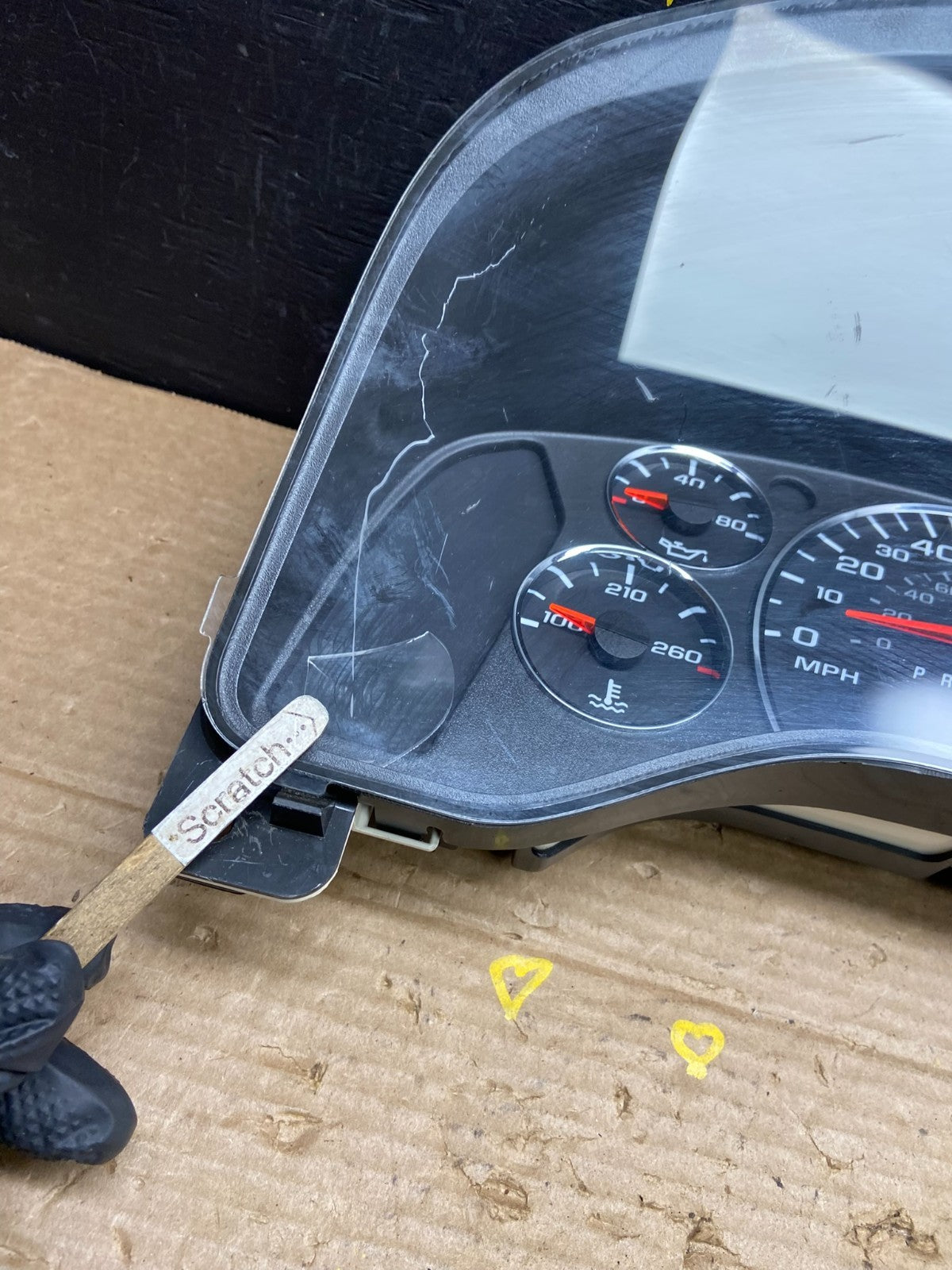 2010 - 2012 Chevrolet Express 2500 3500 Speedometer Cluster Gauge OEM W3361 DG1