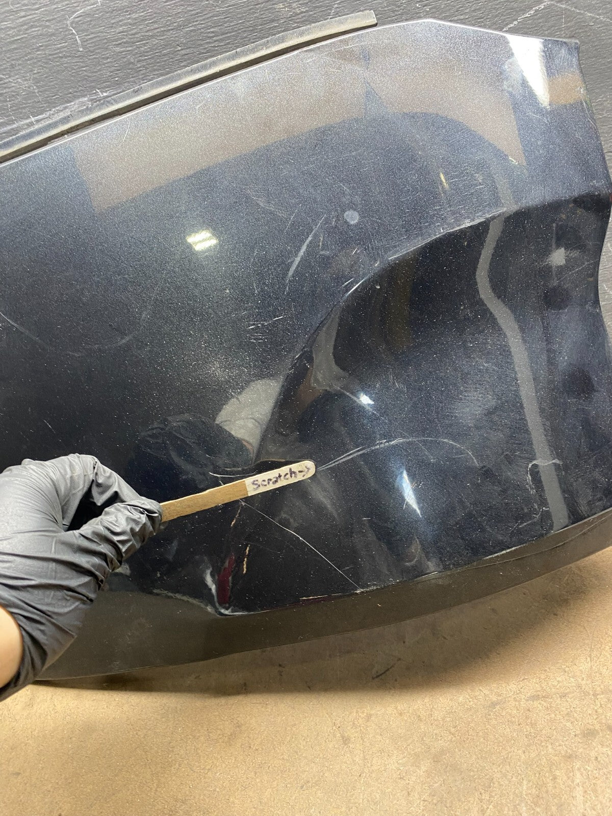2007-2012 GMC Acadia Rear Right RH Quarter Panel Trim Bumper Cover M3102 DG6