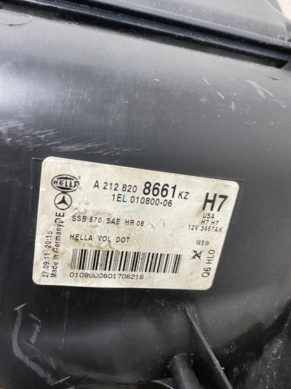 2010-2013 Mercedes E Class E350 E550 Right Passenger Halogen Headlight AI8205 DW9
