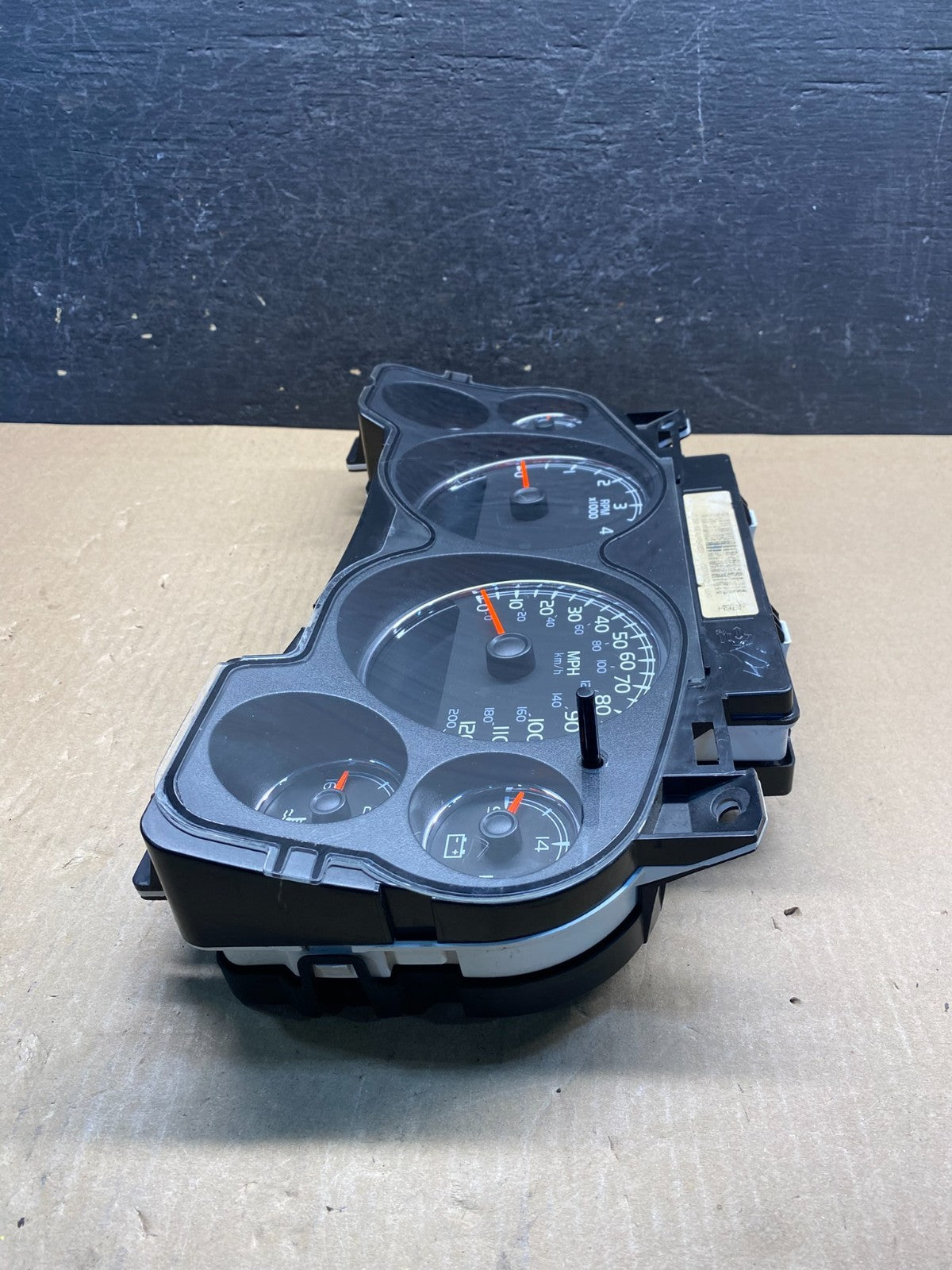 2008 2014 GMC Chevrolet Yukon Tahoe Speedometer Cluster Gauge AG18363