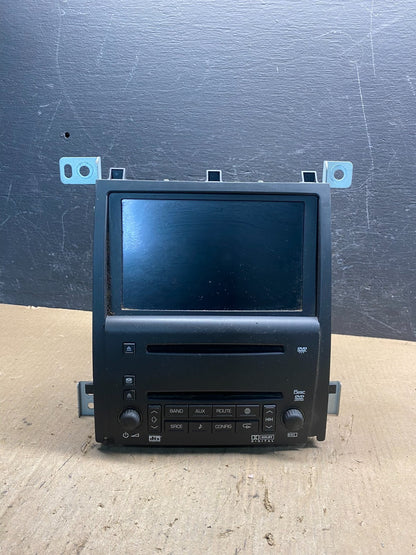 2005 to 2009 Cadillac Sts Radio 6 Disc Screen Display CD Player AE7868 DW0