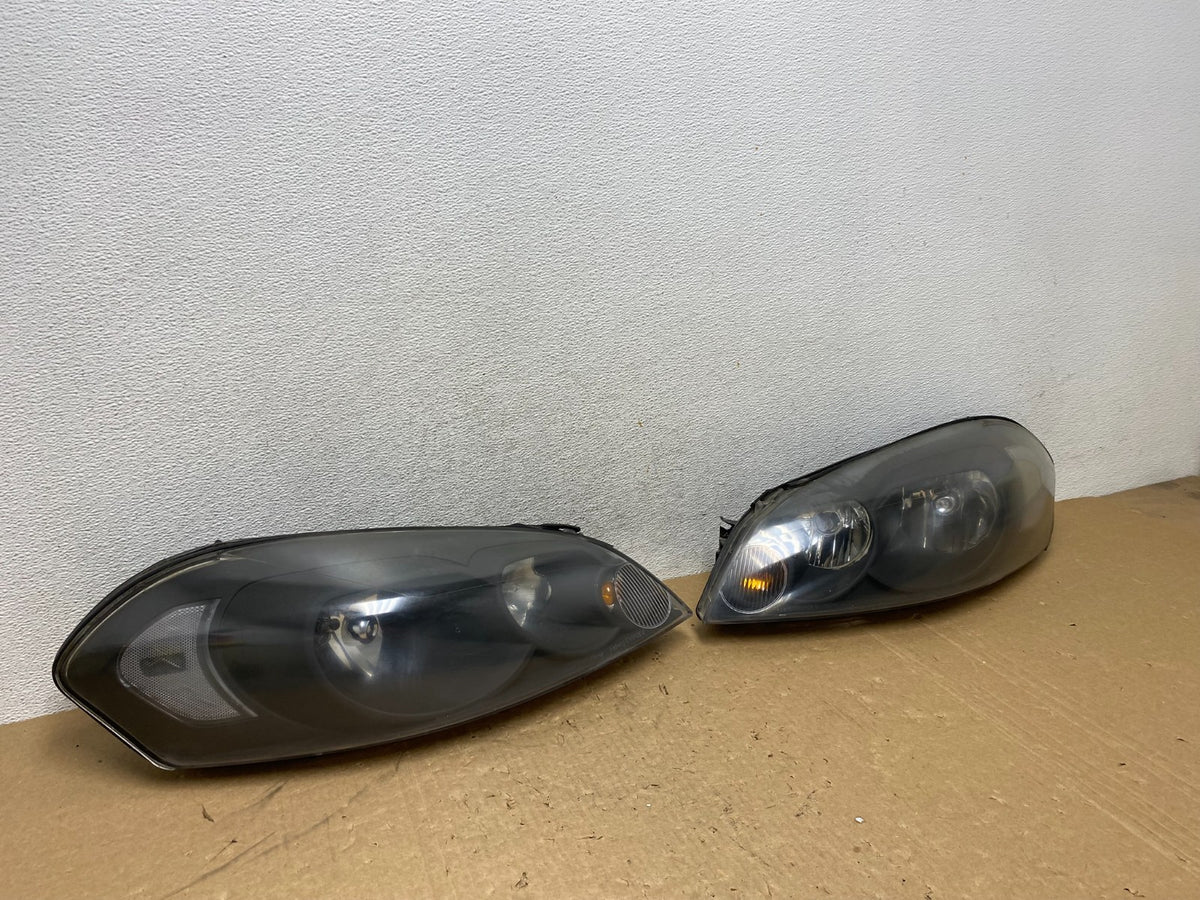 2006 - 2013 Chevrolet Impala Left+Right Set Headlights Halogen AG1108 DW2
