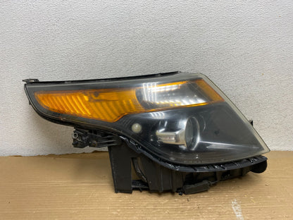 2011 - 2015 Ford Explorer Police Right Passenger Halogen Headlight AG9058 DW0