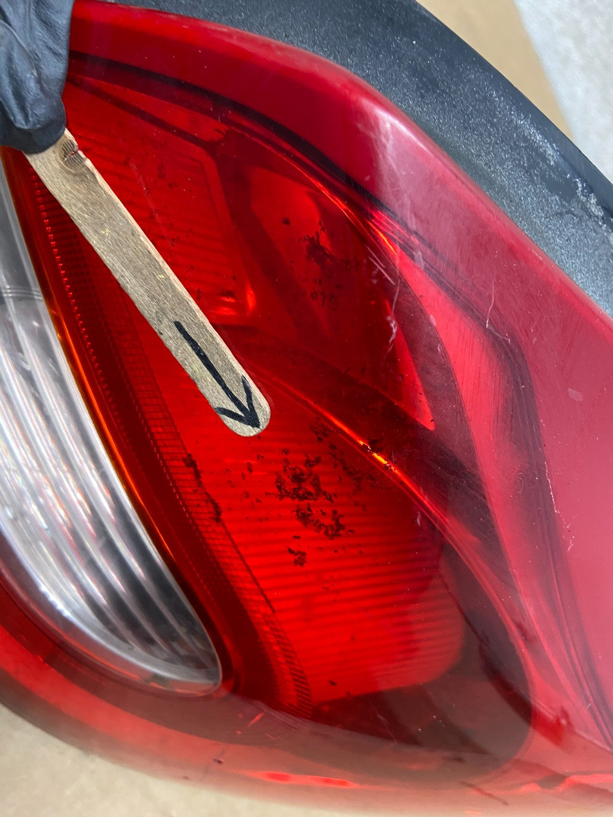 2010 to 2013 Suzuki Kizashi Right Passenger RH Tail Light AH7829 DG5