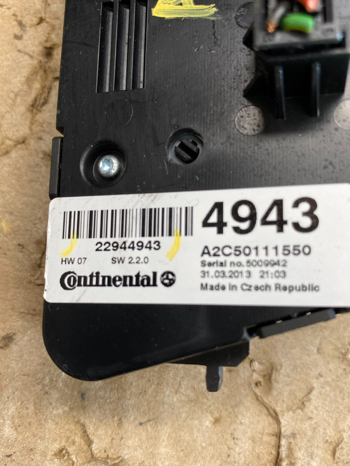 2013 to 2017 Buick Encore Climate Control AC HVAC 22944943 AC9197 DG3