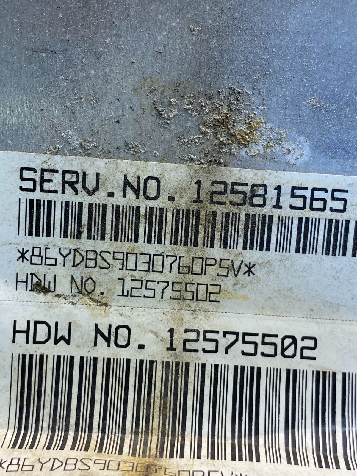1996 to 2006 Chevrolet S10 Blazer Engine Control Unit Module ECM ECU AE8085 DW2