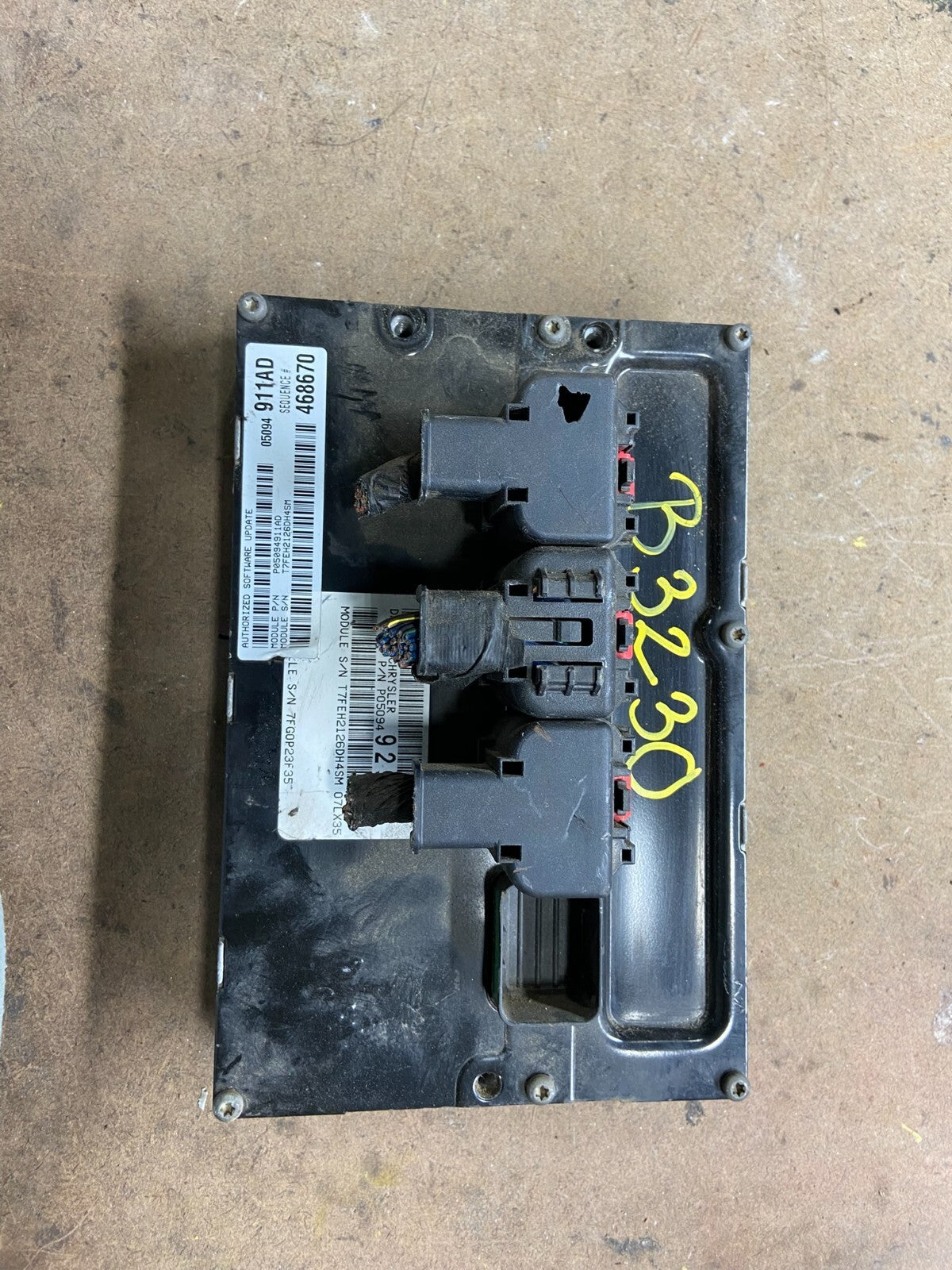 2007 Dodge Charger Magnum 3.5L Engine Control p05094911ad M9588 DG0