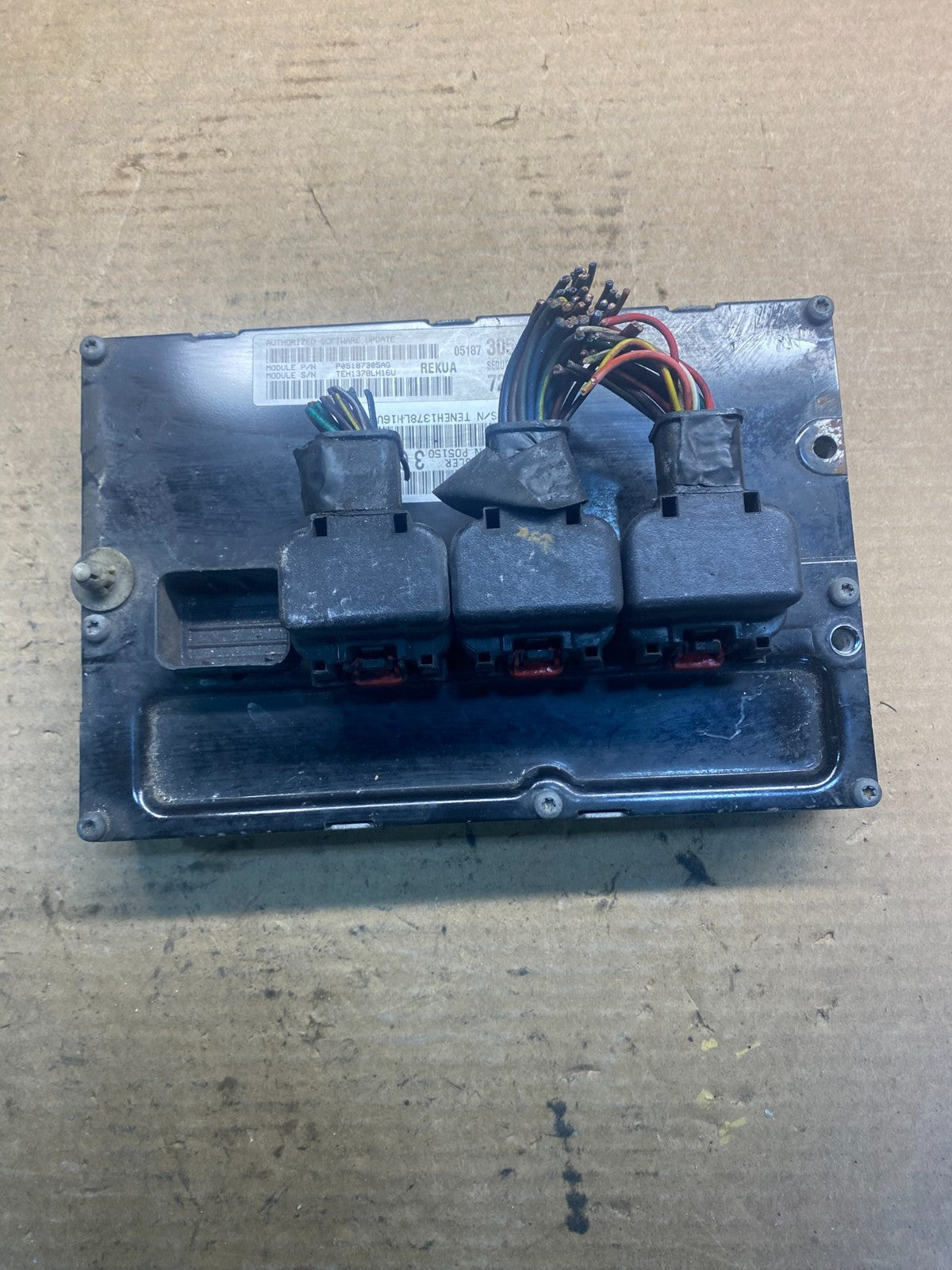 2008 Jeep Grand Cherokee Commander 3.7 Engine Computer ECU p05187305ag AA0719 DG2