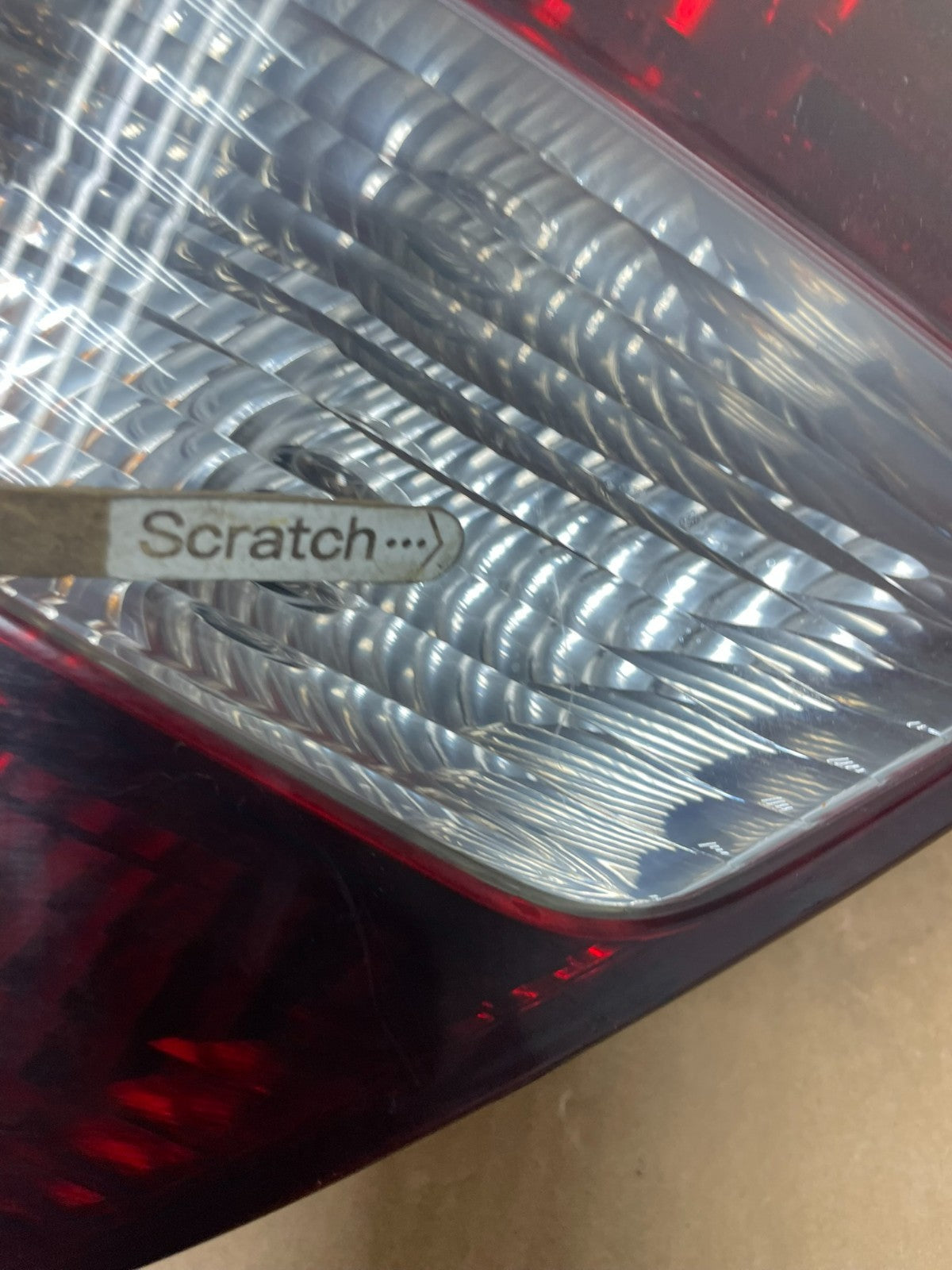 2006-2009 Mercedes Clk-Class Left+Right Side Tail Lights OEM Q6635 DW12