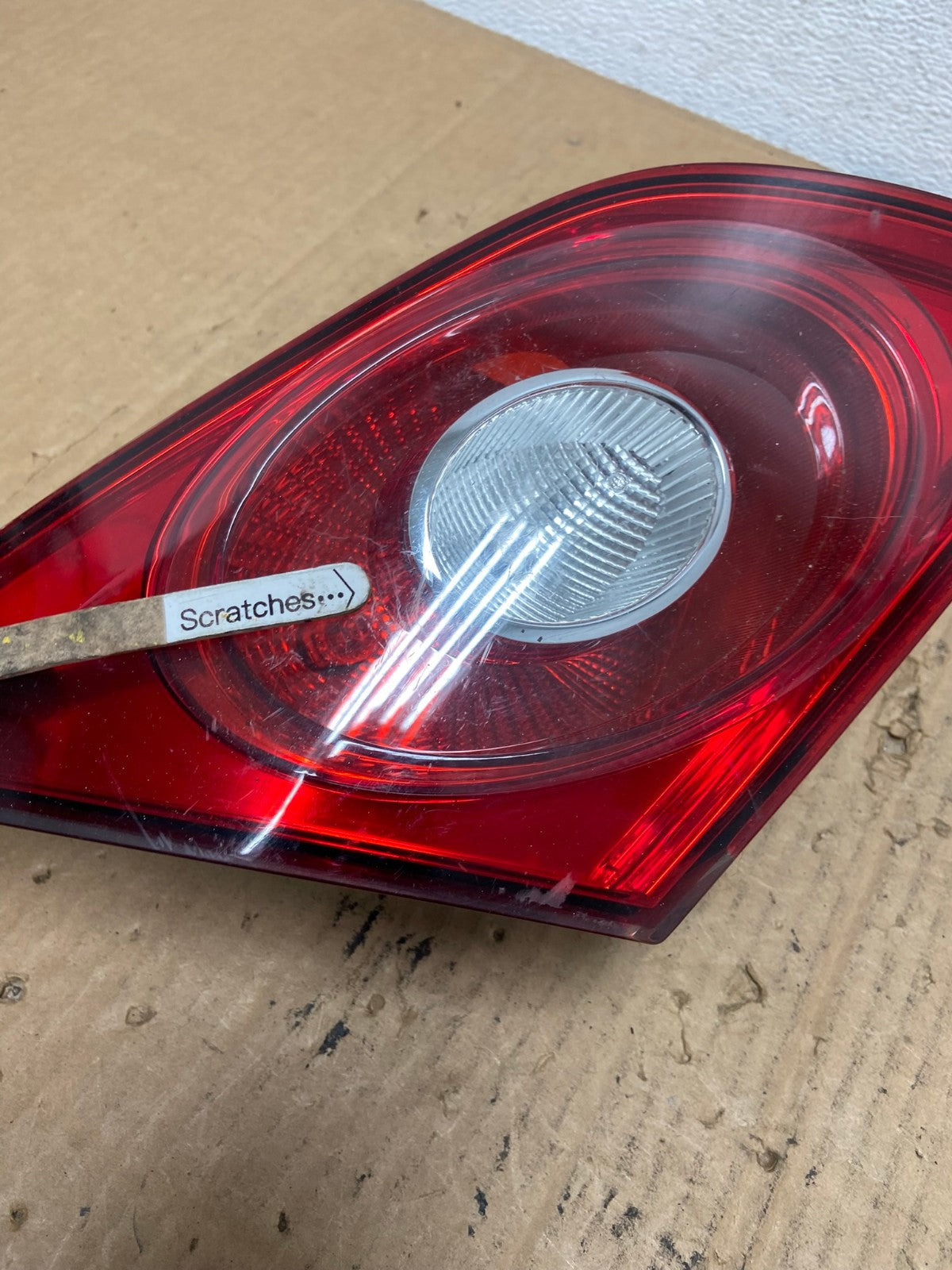 2009-2012 Volkswagen CC Left Driver LH Side Tail Light Inner Trunk AD1115 LK3