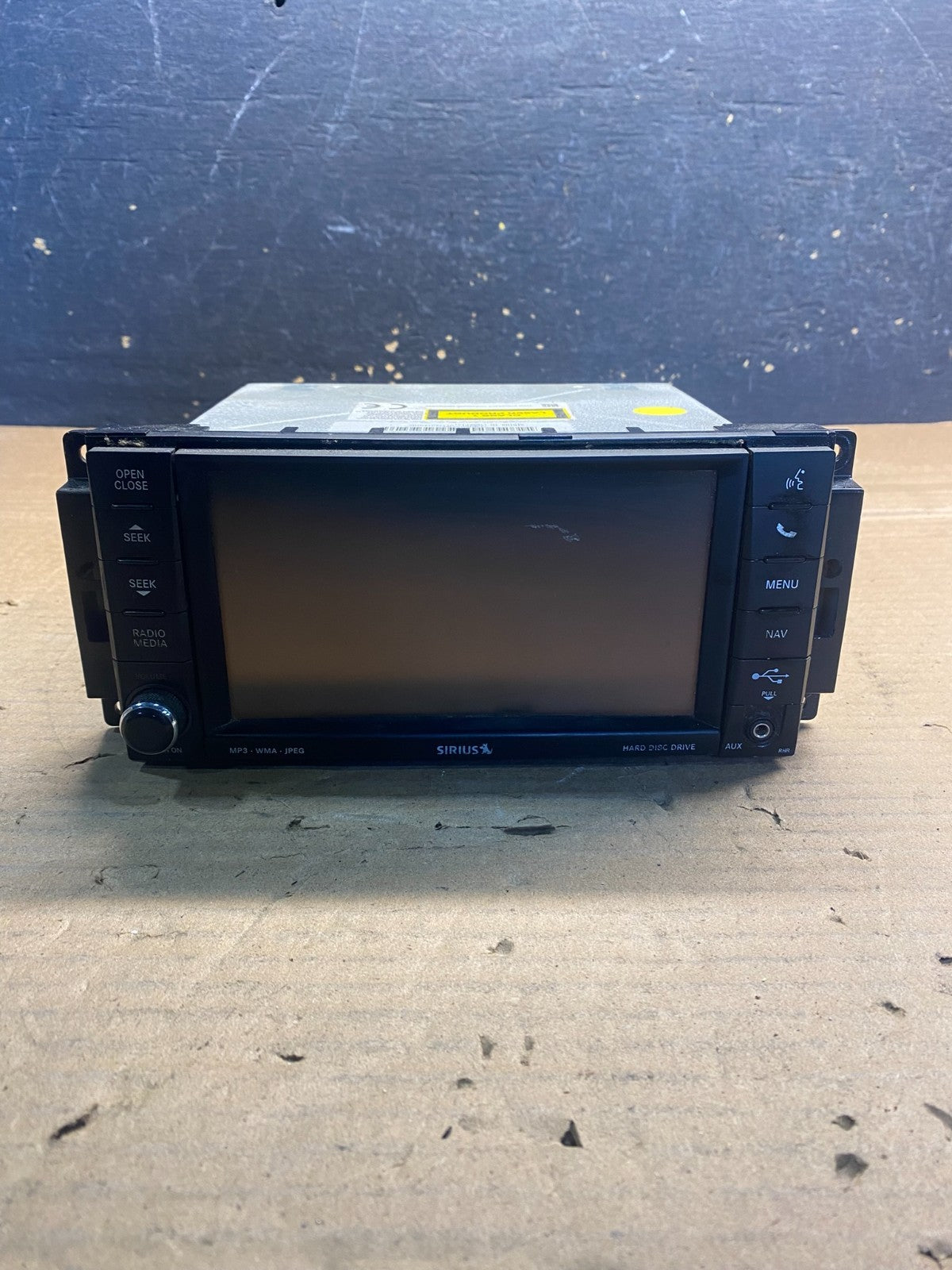 2008 2013 Jeep Dodge Chrysler Screen Display CD Player Satellite Radio aa3169 DG0