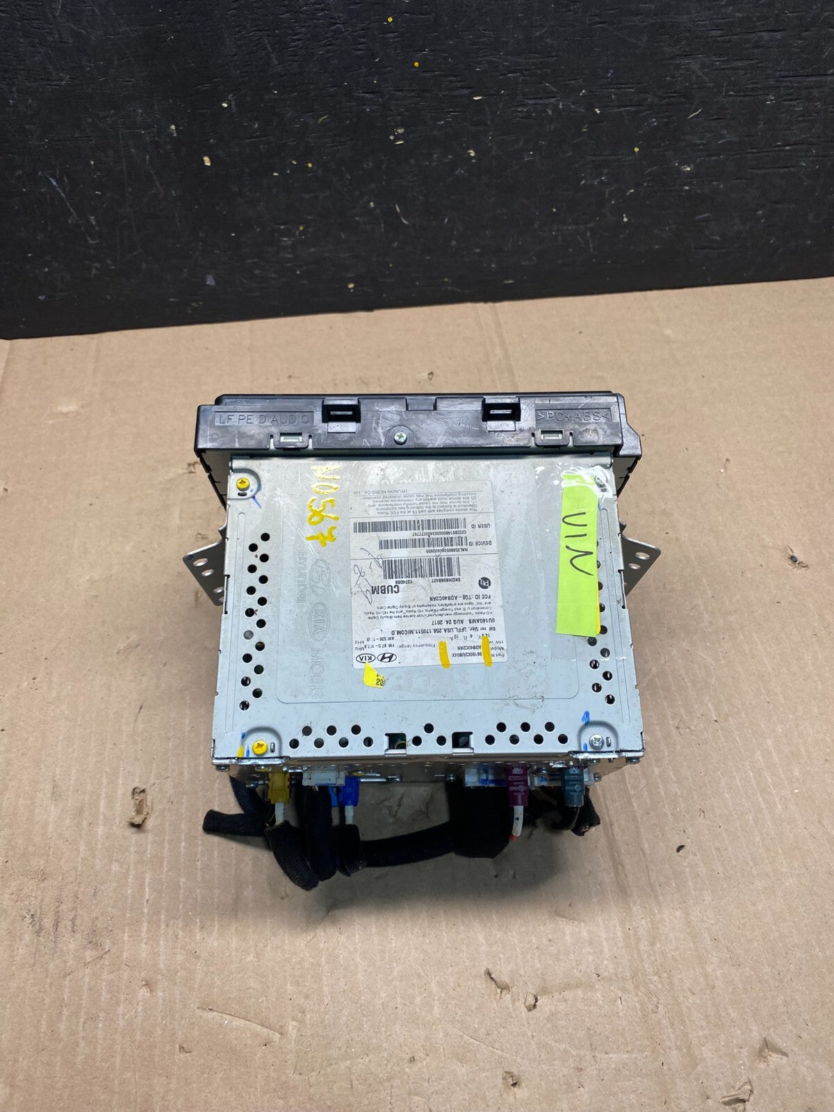2015 Hyundai Sonata Radio CD Player Screen Display Oem P7877 DG4