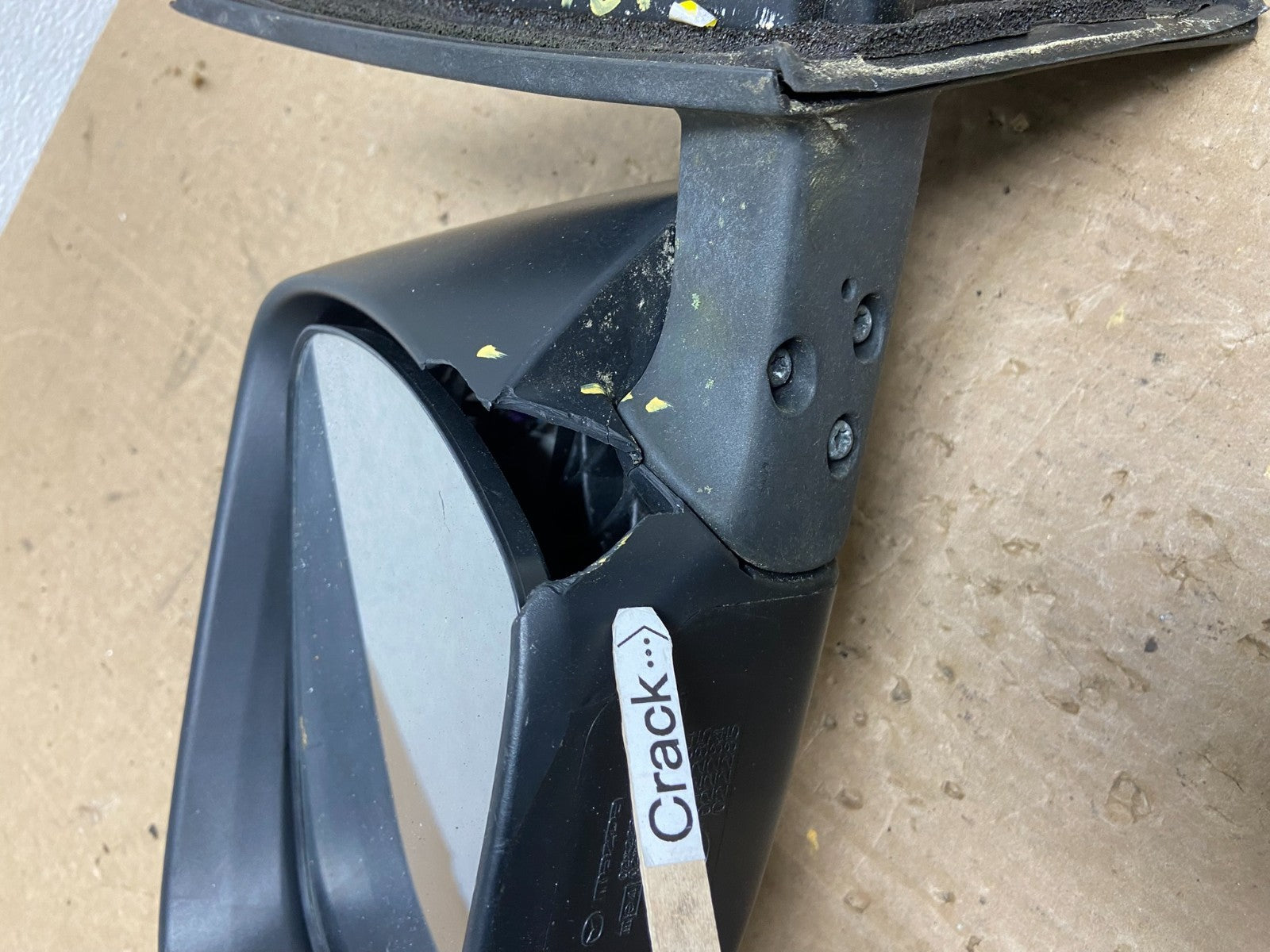 2007 to 2009 Mazda Cx-9 Left Driver LH Side View Door Mirror Oem AC1431 DW6