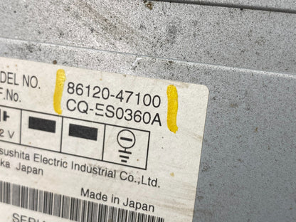 2003 to 2006 Toyota Prius OEM Radio AM/FM CD Player Oem U5801 DG9