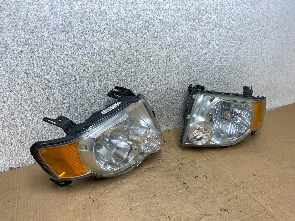 2008 to 2012 Ford Escape Headlights Left+Right Side Set Halogen AI8275 DW2