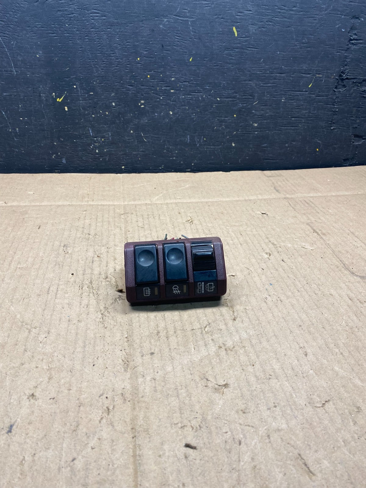 1984 to 1989 Nissan 300ZX Fog Light Defogger Rear Window Washer Switch P92740