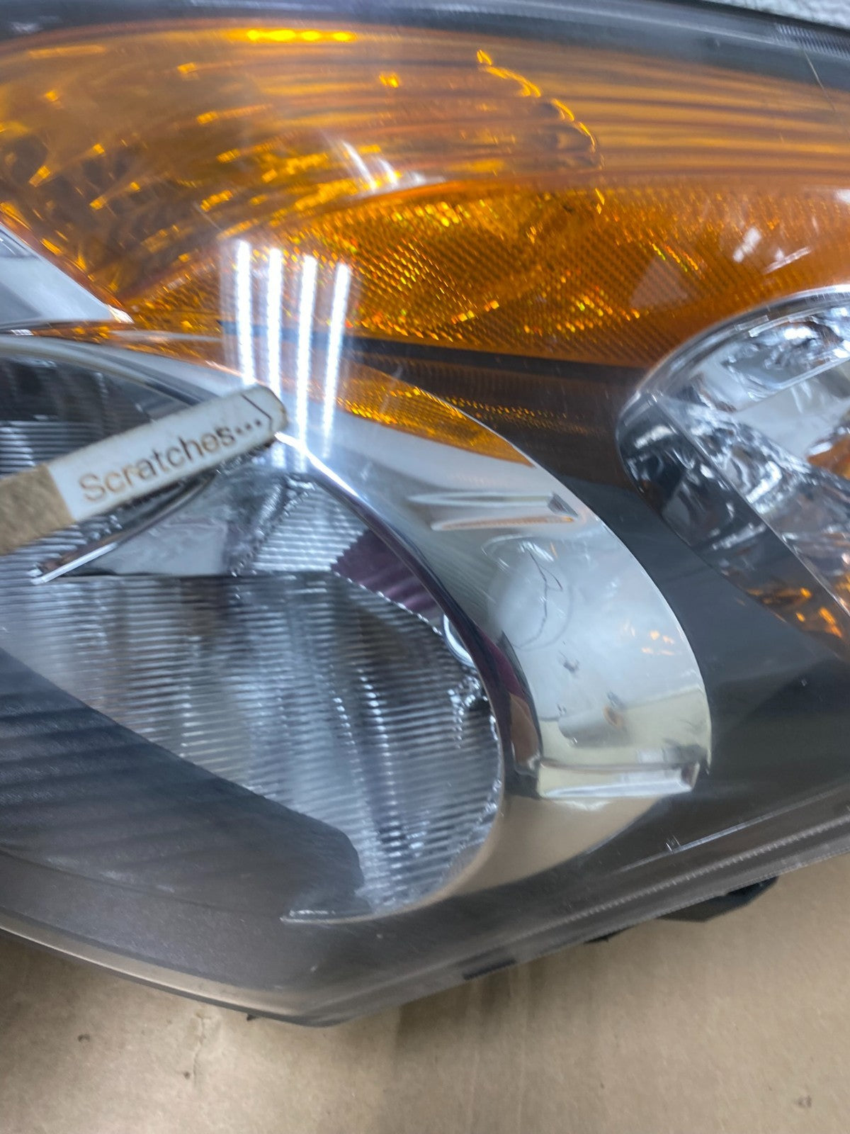 Sedan 2007 2008 2009 Nissan Altima Left+Right Set Headlights DEPO AG4654 DW4