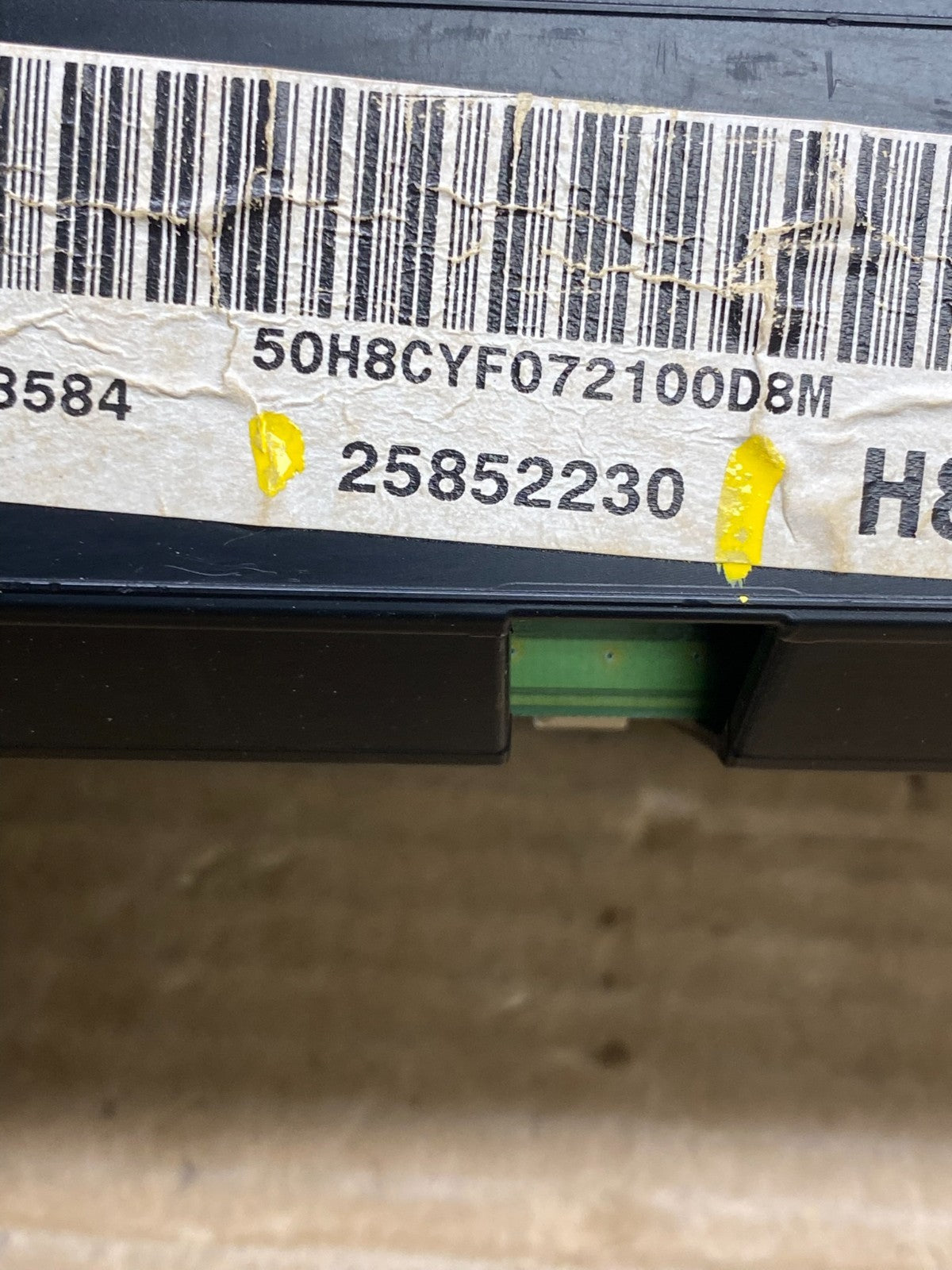 2008 to 2010 Chevrolet Express 1500 Speedometer Cluster Gauge W0368 DG6