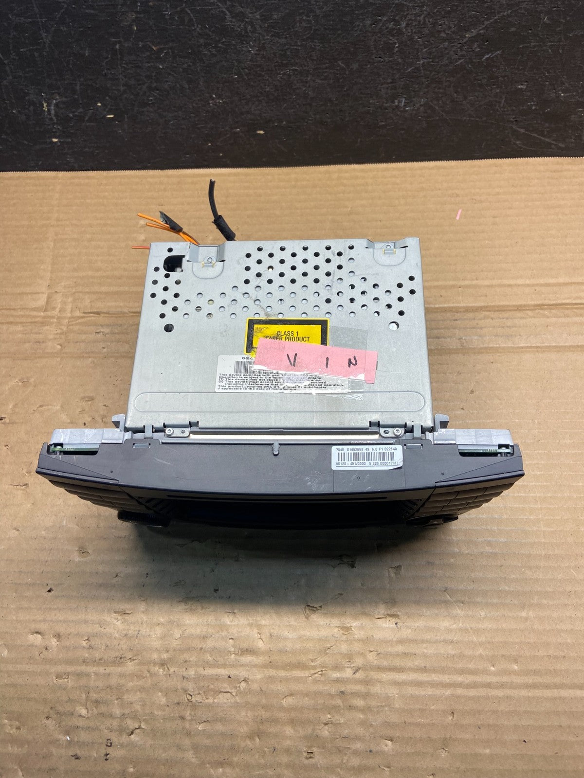 2005-2007 Mercedes-Benz S550 CLS550 Command Head Navigation Radio CD AE2583 DG3