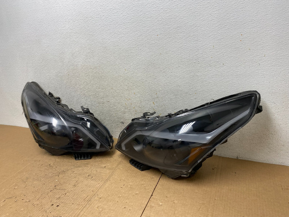 Sedan 2010-2013 Infiniti G37 Left+Right Black Headlight Xenon LED AI5660 DG1