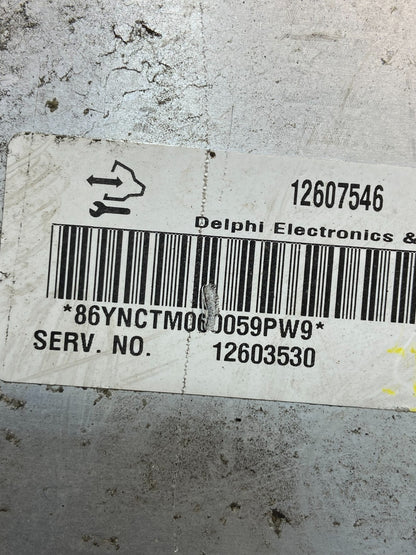 2007 to 2011 Chevrolet Cobalt HHR Ecu Engine Control Module Unit Ecm AE2296 DW2