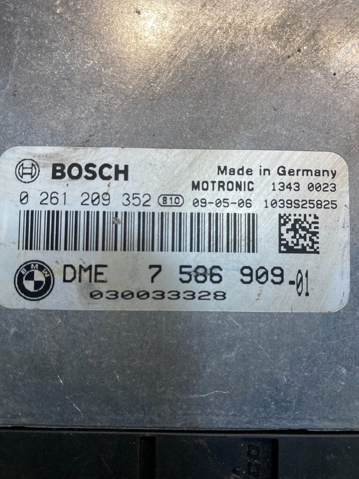 2007 to 2010 BMW X5 ECM ECU Engine Control Computer Module Oem AB3624 DG2