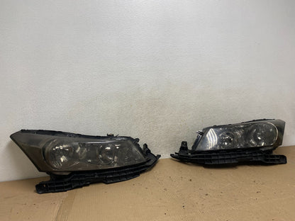 2008 to 2012 Honda Accord Sedan Left+Right Set Halogen Headlights AH5920 DW1