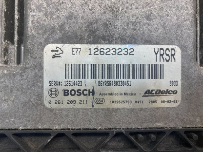 2008 2009 Cadillac CTS Engine Computer ECU Control Module ECM AD1462 DG2
