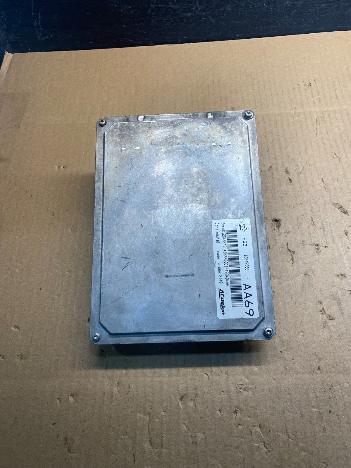 2012 Chevrolet Equinox Ecu Engine Control Module Unit Ecm 12648906 AC2588 DW1
