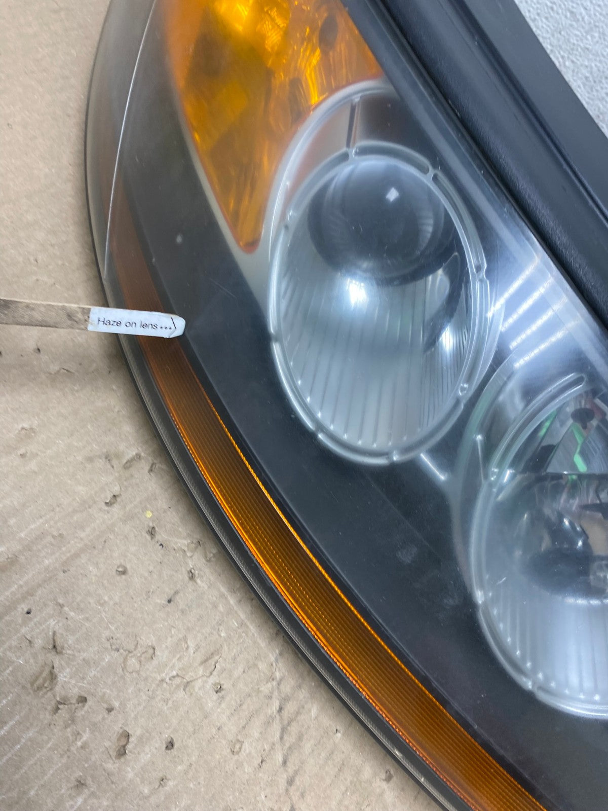 2007 2008 2009 Hyundai Santa Fe Right Passenger Halogen Headlight AE9628 LK4