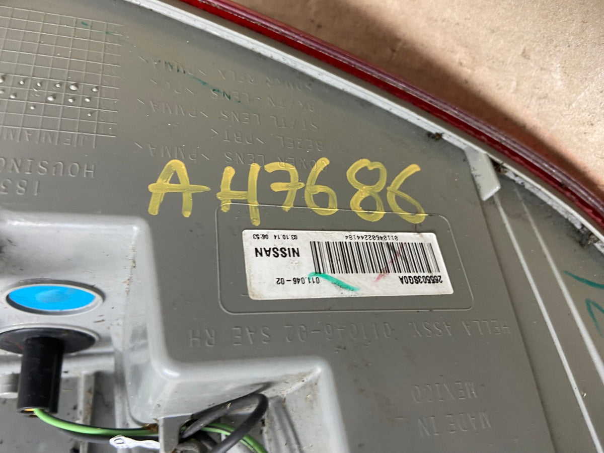 2013 2014 2015 Nissan Sentra Led Right Passenger Side Tail Light AH7686 LK7