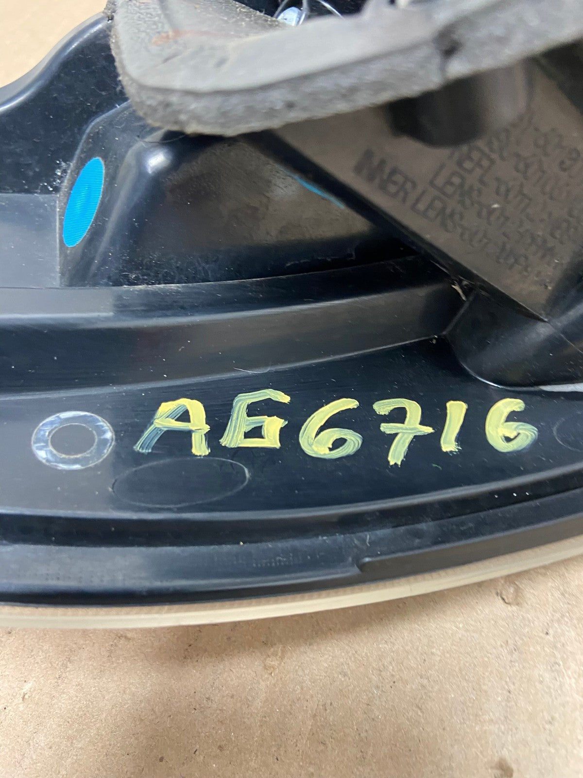 2009 - 2013 Mazda 6 Right Passenger Side Tail Light AG6716 LK7