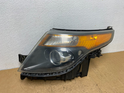2011 to 2015 Ford Explorer Police Left Driver LH Halogen Headlight AD0552 DW0