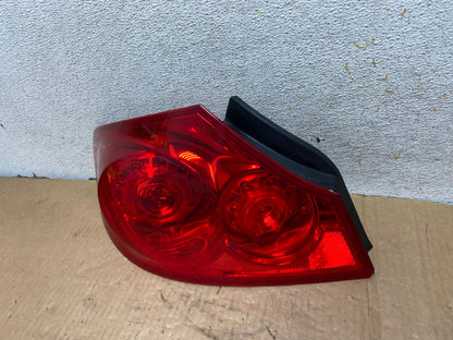 2007 to 2013 Infiniti G35 G37 Sedan Left Driver LH Side Tail Light AI7850 LK1