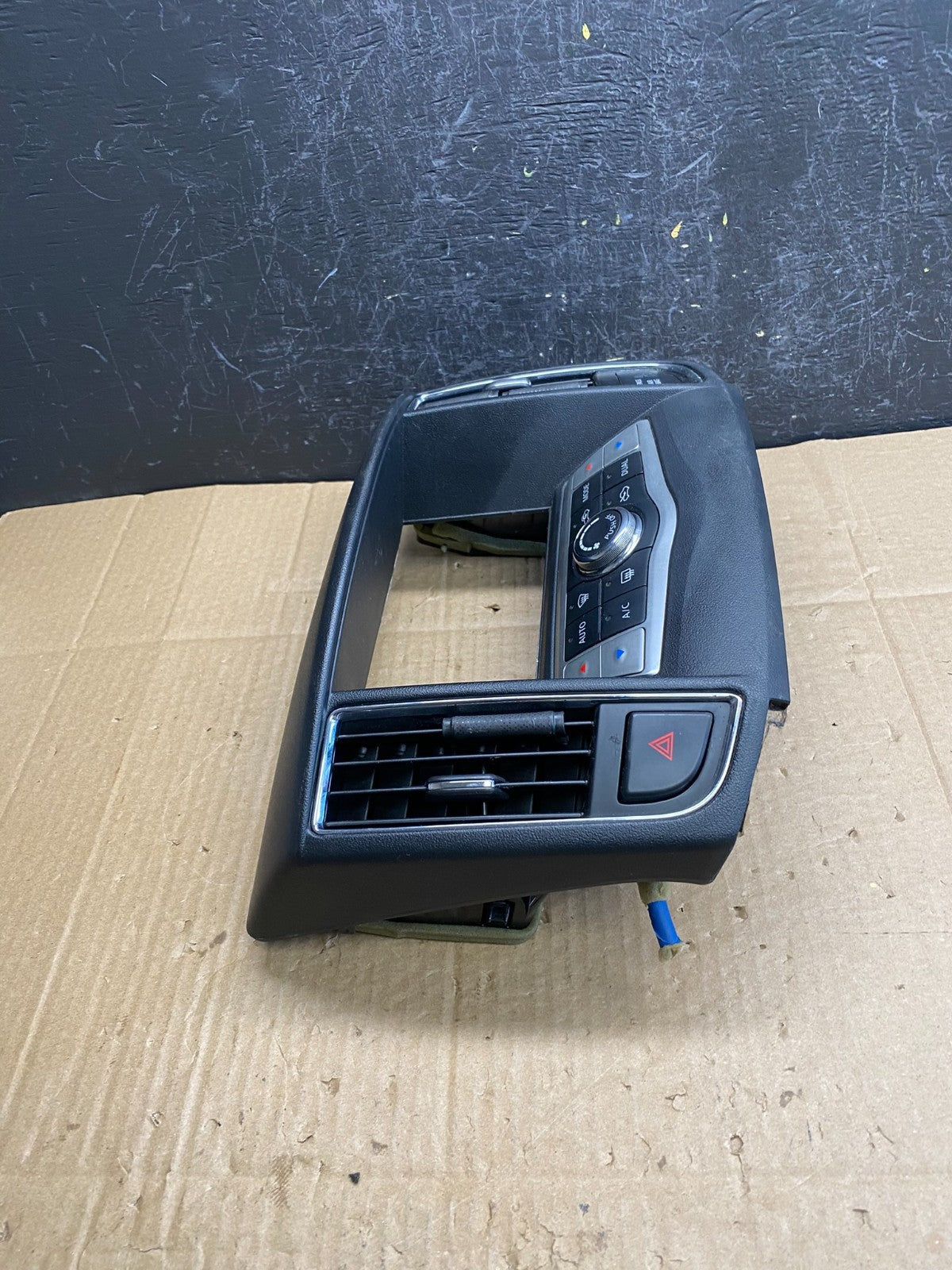 2009-2014 Nissan Maxima Center Console Climate Control Radio Bezel AC9461 DG1