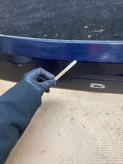 2011-2018 Dodge Grand Caravan Black Rear Tail Gate Trim Molding Panel v7169 DG5