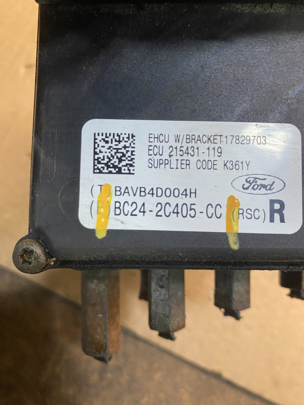 2011 - 2014 Ford E250 E350 Van  ABS Anti Lock Brake Pump Module Oem ac2469 DG6