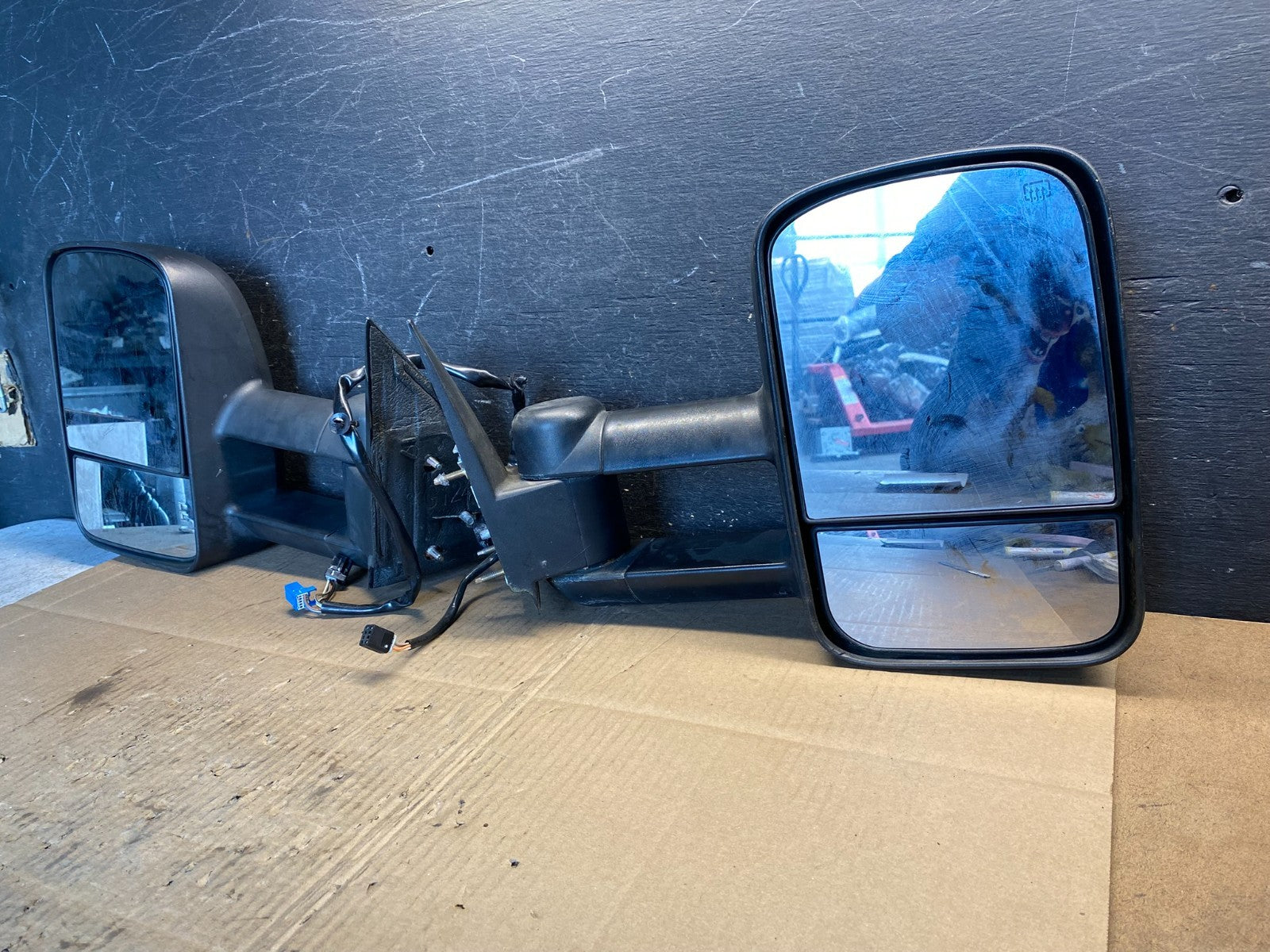 1999-2006 Chevrolet Silverado Sierra Left+Right Set Tow Door Mirror AA7451 MS5