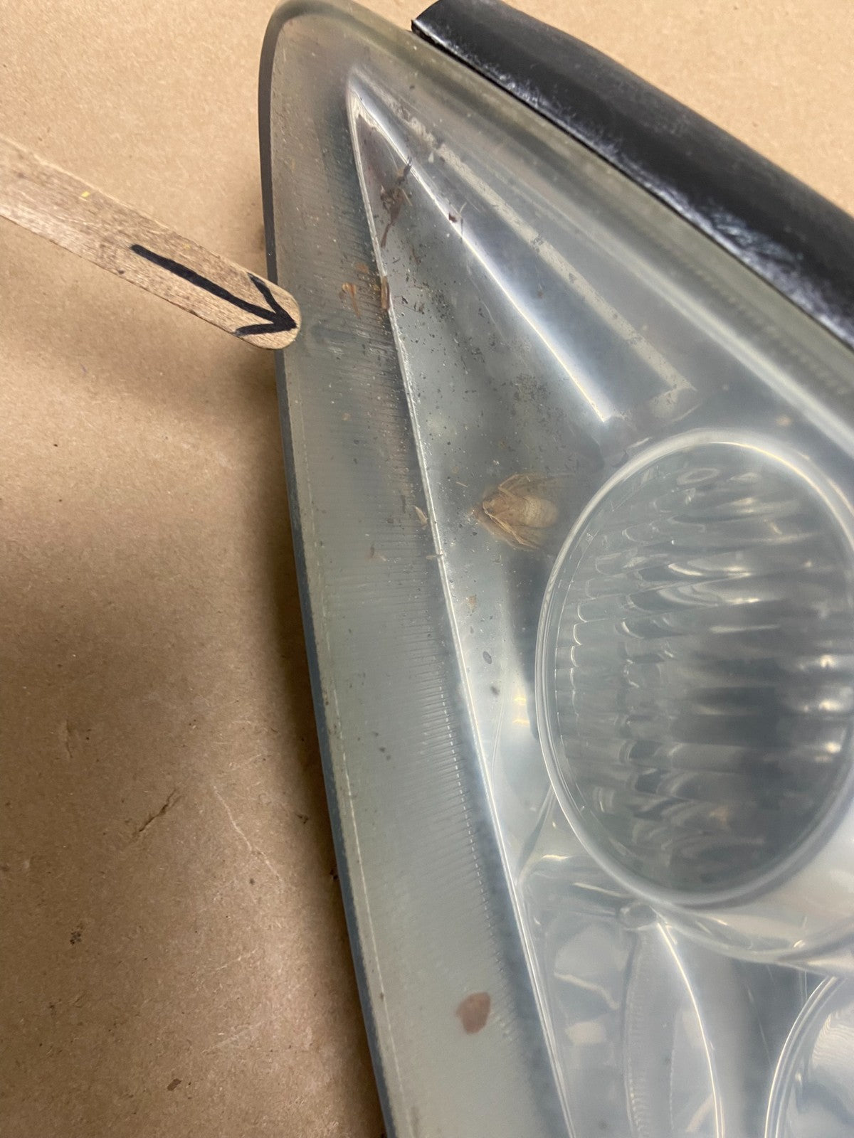 2005 to 2006 Toyota Camry Left Driver LH Halogen Headlight AB5996 DW4