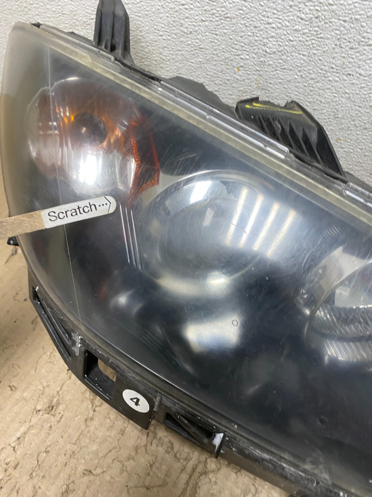 XENON 2004 to 2009 Mazda 3 Sedan Right Passenger Rh Side Headlight L6521 DW4