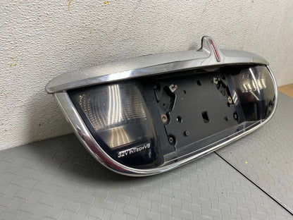 1999-2002 Lincoln Continental License Plate Panel Backup Lights Trim Oem A33602