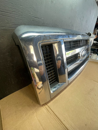 2008-2014 Ford Econoline E150 E250 Front Upper Chrome Grill Grille ae0855 DG2