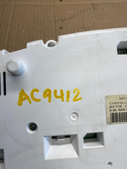2011 Jeep Grand Cherokee 3.6L Speedometer Gauge Cluster AC9412 DG7