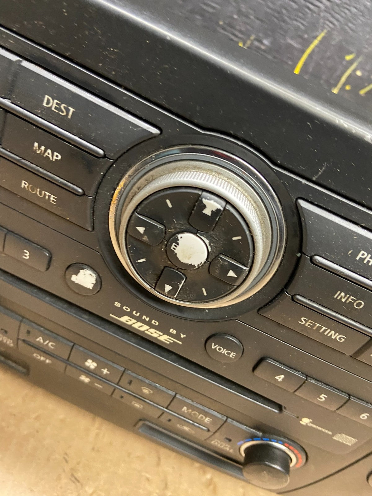 2008 2012 Nissan Pathfinder Radio A/C Heat Temperature Climate Control Y5474 DG1
