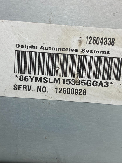2006 Chevrolet Malibu ECM Ecu Engine Control Module Unit Ecm af9035 DG2