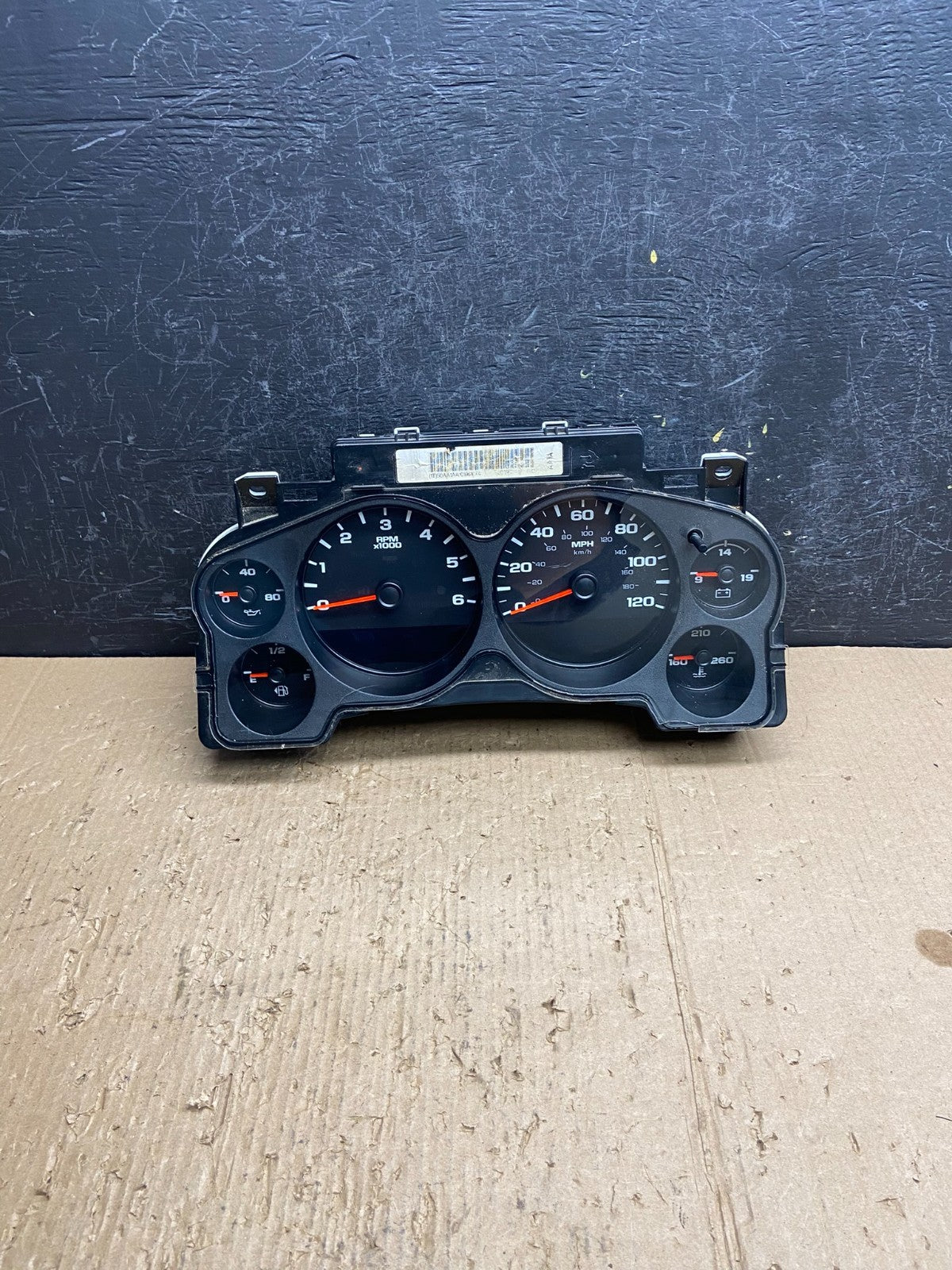 2007 2012 GMC Yukon Tahoe Sierra Speedometer Cluster Gauge AF16420