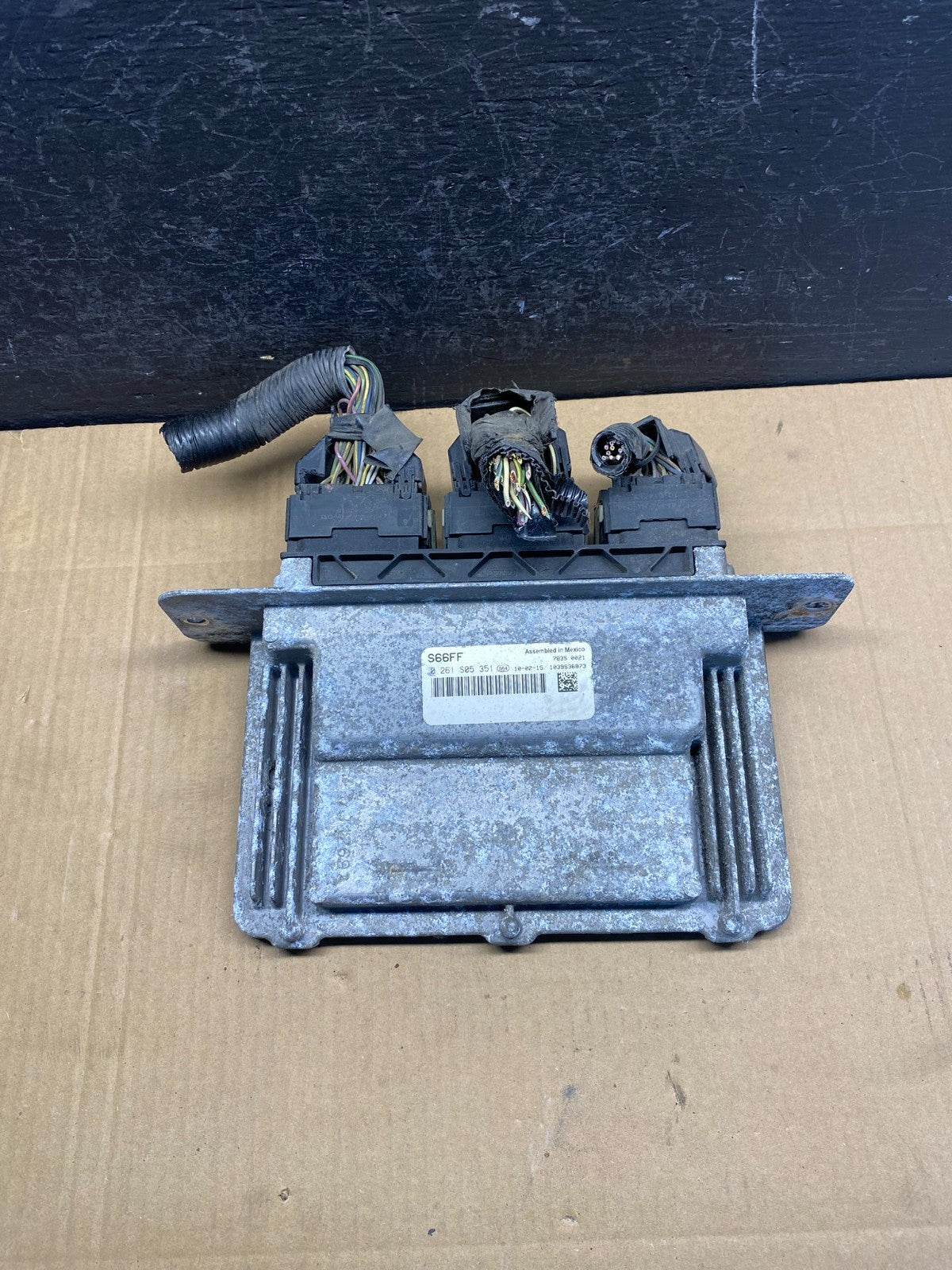 2010 Ford Van E250 E350 5.4L Engine Control Module Unit ECU AD4884 DG0