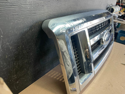 2008-2014 Ford Econoline E150 E250 Front Upper Chrome Grill Grille Oem M6345 DG2