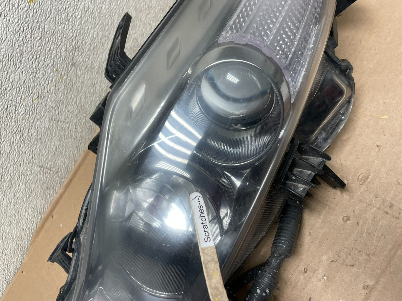Halogen 2011 2012 2013 2014 Nissan Murano Headlight Left Driver LH AA9989 DW3