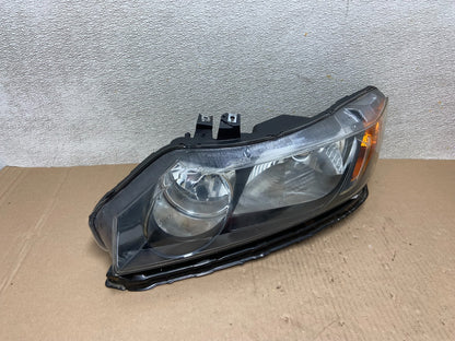 2006 2007 2008 Honda Civic Sedan Left Driver Headlight Halogen AB5927 DW2